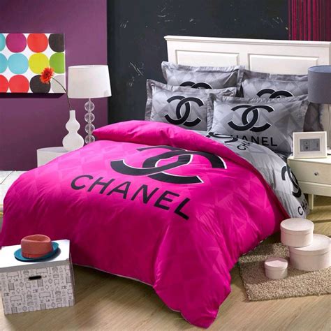 chanel king comforter set|Chanel inspired comforter set.